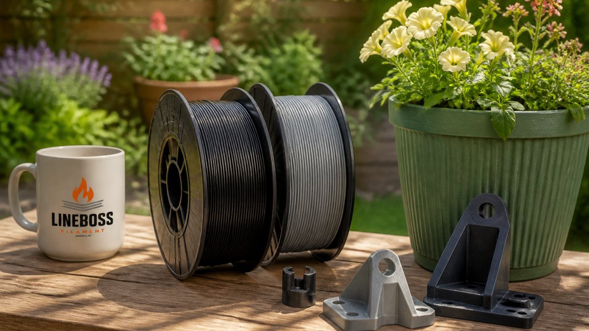 Best Filament for Outdoor Garden Parts: ASA vs PETG