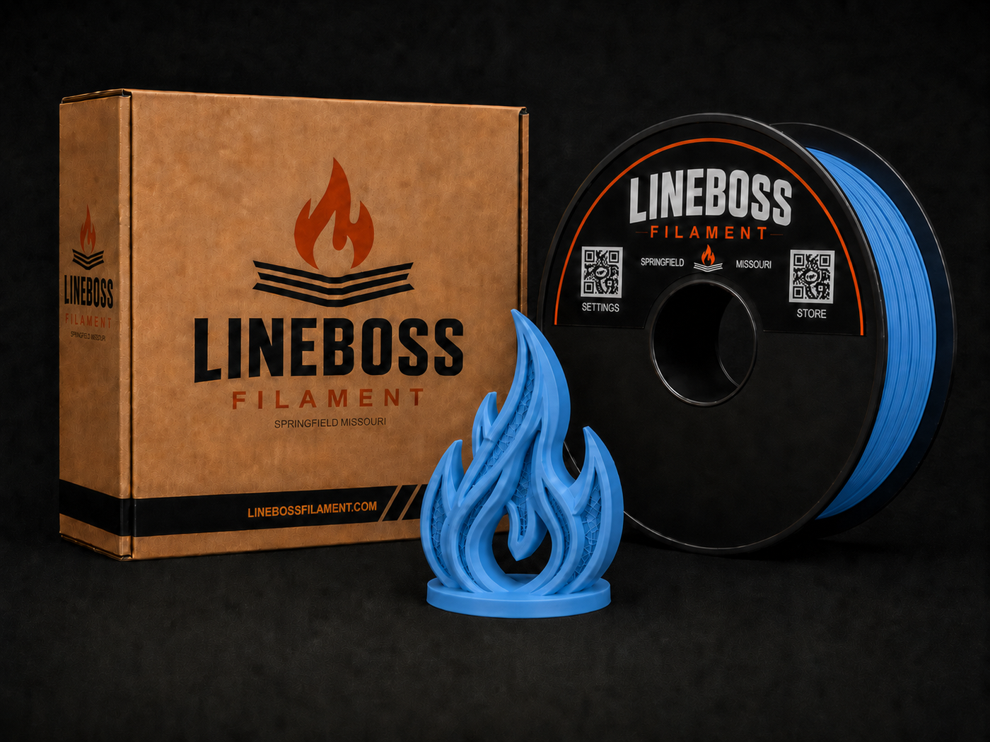Matte PLA Filament - Matte Blue