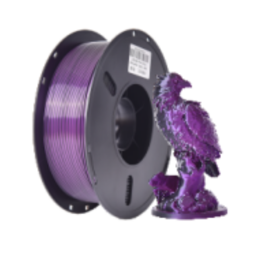 Multicolor Filament - Silk Two-Color Black-Purple