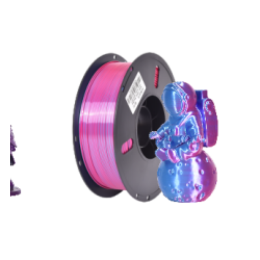 Multicolor Filament - Silk Two-Color Blue-Red