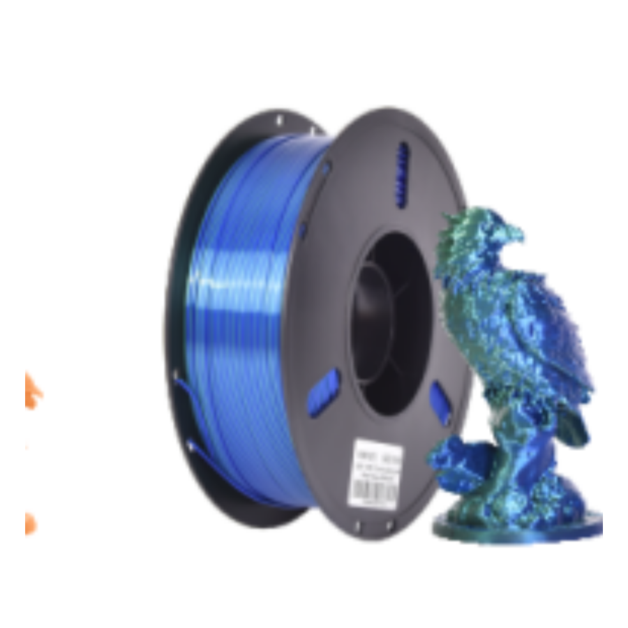Multicolor Filament - Silk Two-Color Dark Blue-Dark Green