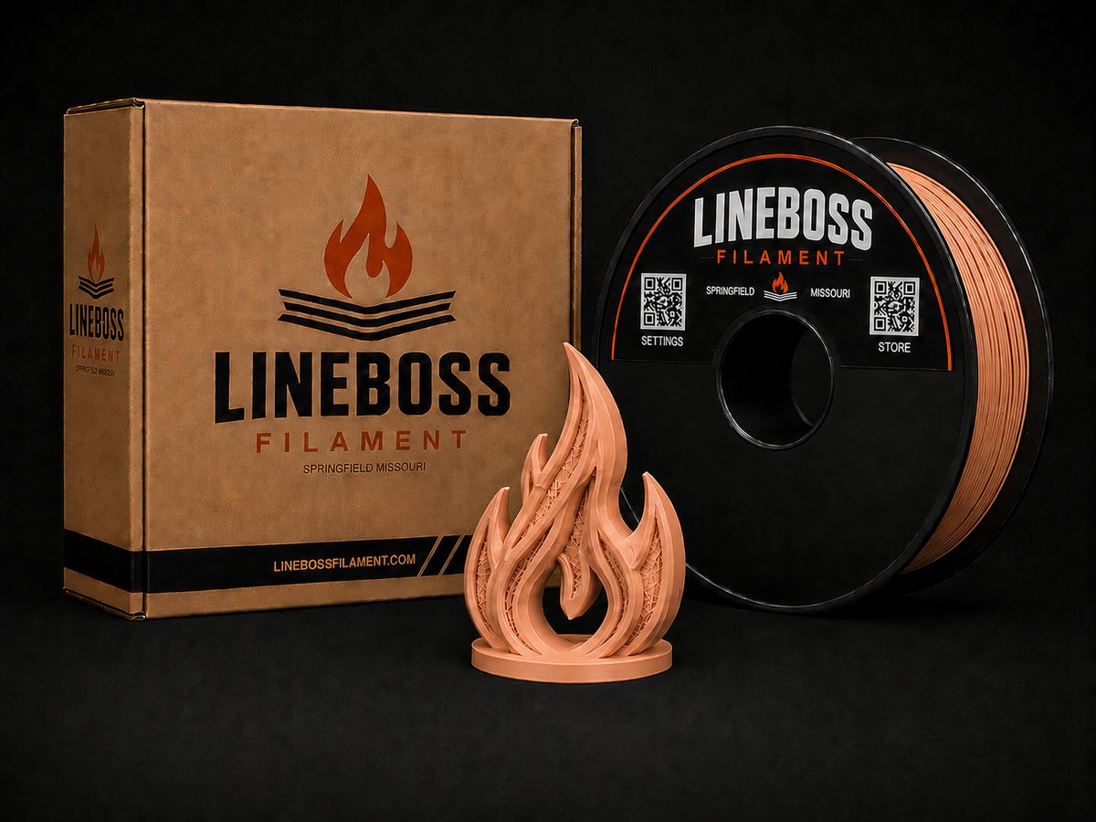 LineBoss PETG Filament - Peach