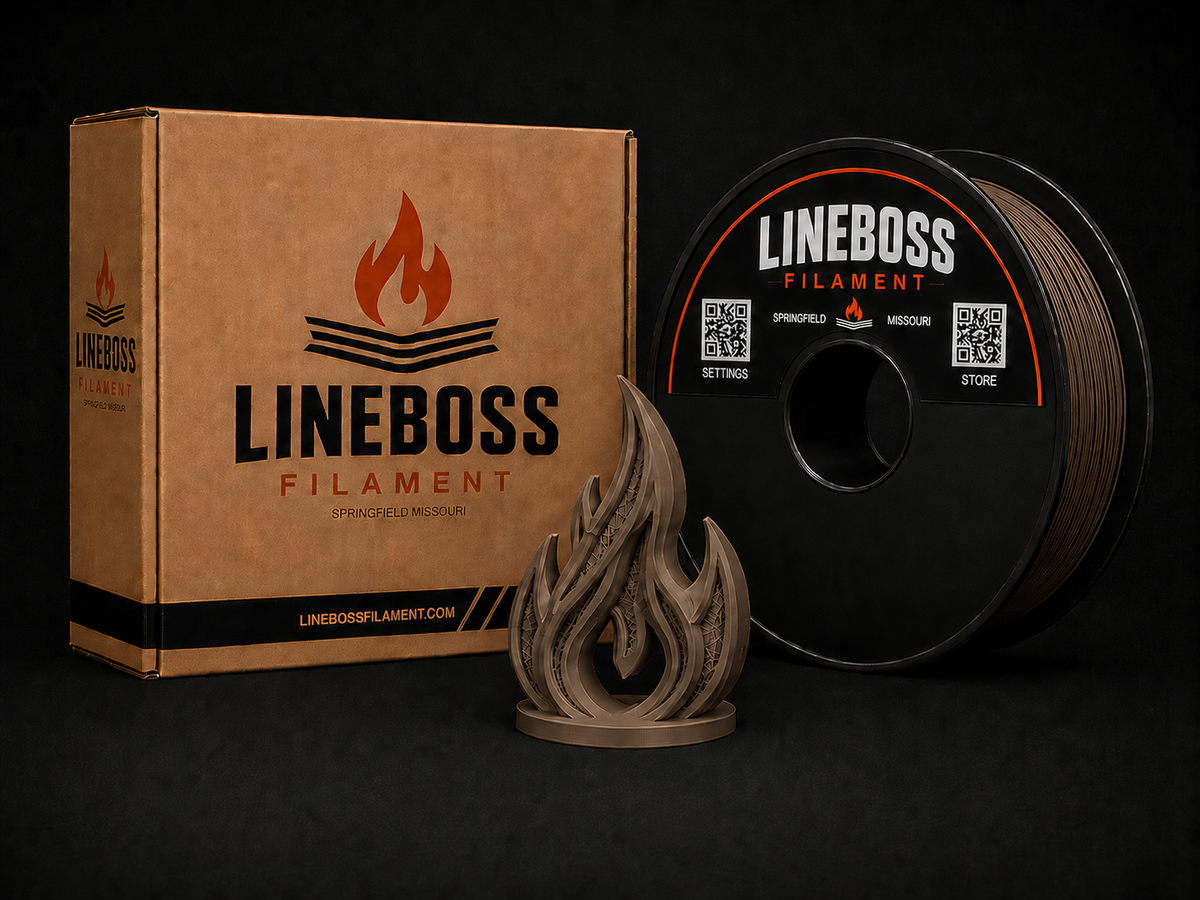 LineBoss PLA+ Filament - Bronze