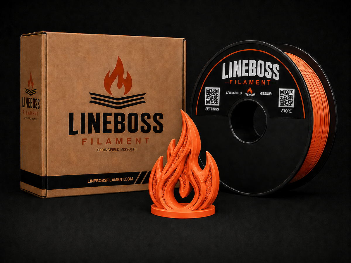 LineBoss PLA+ Filament - Orange