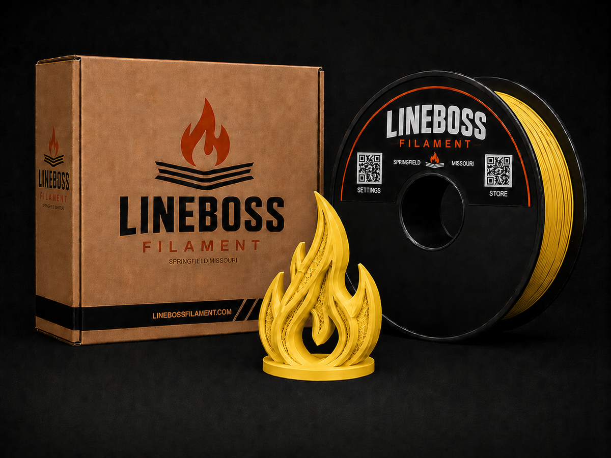 LineBoss PLA+ Filament - Yellow
