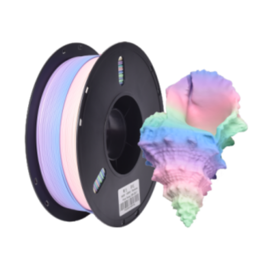 Silk Rainbow Filament - Matte Rainbow Candy Color