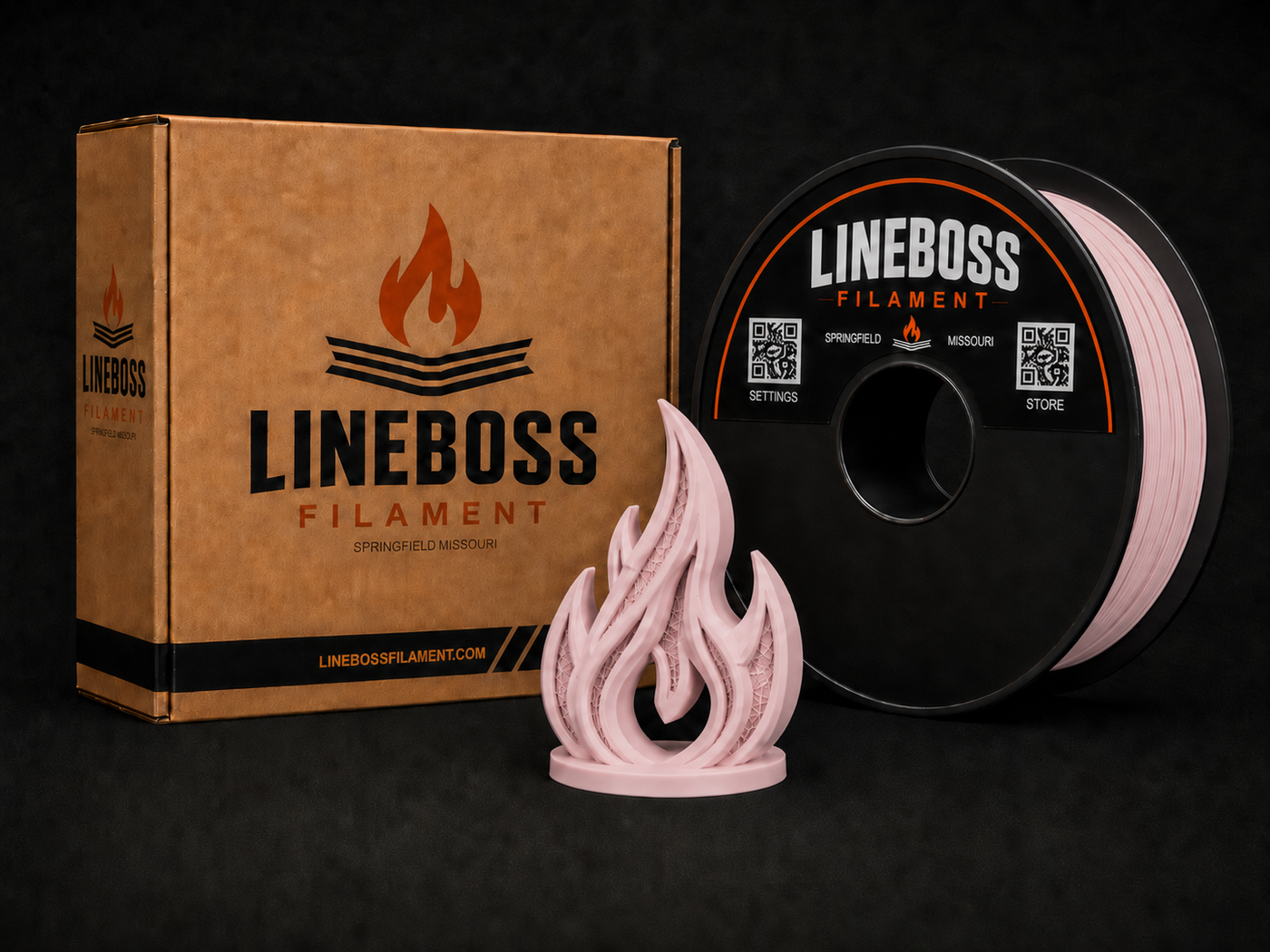 Matte PLA Filament - Matte Cherry Pink