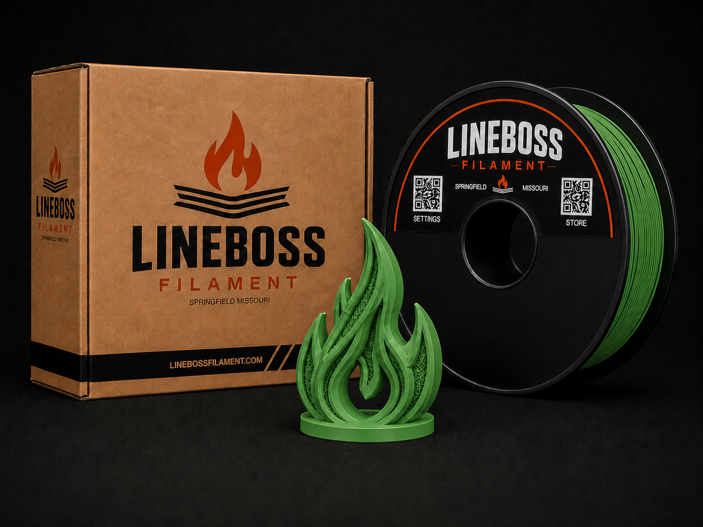PLA+ Filament - Green