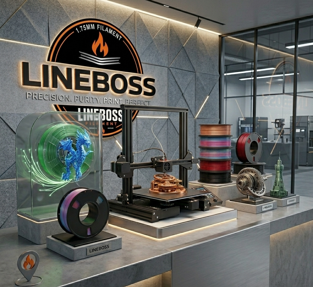 LineBoss premium 3D printing filament coming soon
